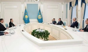 Президент Молдова Сыртқы істер министрі Михай Попшойды қабылдады
