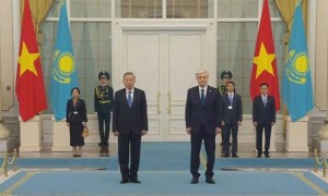 Қасым-Жомарт Тоқаев Ақордада То Ламды қарсы алды
