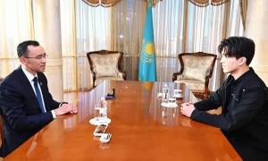 Димаш Құдайбергенге Ізгі ниет елшісі белгісі табысталды