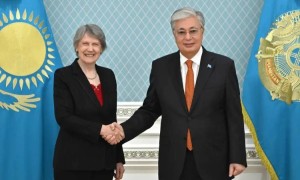 Мемлекет басшысы Хелен Кларкты қабылдады