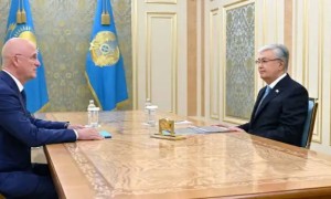 Қасым-Жомарт Тоқаев Роман Склярды қабылдады