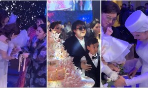 Әнші Мейрамбек Бесбаев дүркіретіп той жасады