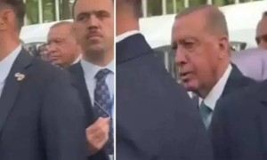 Ердоған Нью-Йорк көшесінде полициясымен қақтығысып қалды (ВИДЕО)