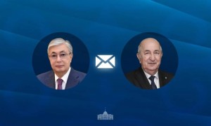 Мемлекет басшысы Алжир Президентіне құттықтау жеделхатын жолдады
