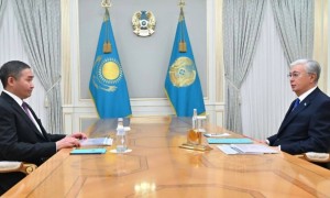 Президент Qazaq Stroy компаниялар тобының құрылтайшысы Нұрлан Артықбаевты қабылдады