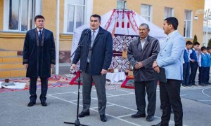 Көкбастау ауылының Амангелді мектебінде «ЭTNO – AUYL» кешені ашылды