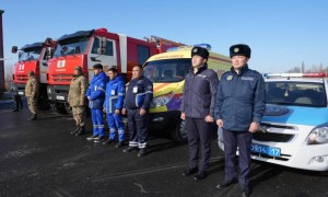 Қазақстанда алғашқы өрт сөндірушілер, дәрігерлер мен полицияның әмбебап кешені ашылды