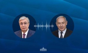 Мемлекет басшысы Биньямин Нетаньяхумен телефон арқылы сөйлесті