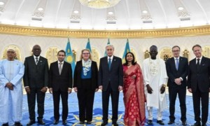 Қасым-Жомарт Тоқаев бірқатар мемлекеттің елшілерінен сенім грамоталарын қабылдады