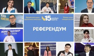 Алматы волонтерлері жаңа Конституцияны қолдады