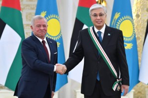 Қасым-Жомарт Тоқаев Иордан Хашимит Корольдігінің жоғары орденімен наградталды