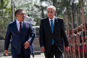 «Ынтымақ Ордо» резиденциясында Президентті салтанатты қарсы алу рәсімі өтті