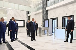 Президент Астана қаласы бойынша ҰҚК департаментінің жаңа ғимаратын аралады