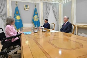 Президент Адам құқықтары жөніндегі уәкілдің Астана қаласы бойынша өкілін қабылдады