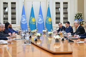 Мемлекет басшысы БҰҰ Бас хатшысы Антониу Гутерришпен келіссөз жүргізді