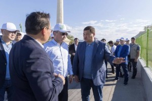 Олжас Бектенов Қызылорда облысына жұмыс сапармен барды
