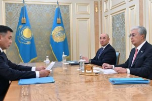 Президент «Қазақстан темір жолы» басқарма төрағасын қабылдады