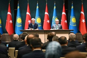 Қасым-Жомарт Тоқаев пен Режеп Тайип Ердоған БАҚ өкілдері үшін брифинг өткізді