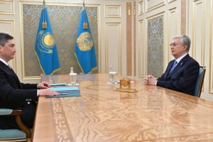 Мемлекет басшысы Премьер-министр Олжас Бектеновті қабылдады