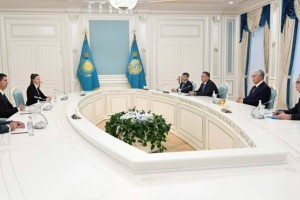 Президент Молдова Сыртқы істер министрі Михай Попшойды қабылдады