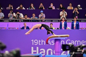 Гимнаст Дарья Ясинская Азия чемпионатының екі бірдей финалына жолдама алды