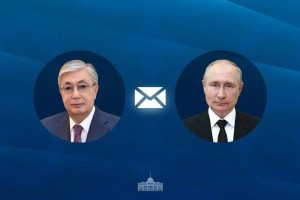 Мемлекет басшысы Ресей Президентіне құттықтау жеделхатын жолдады