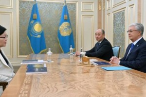 Президент Светлана Жақыпованы қабылдады