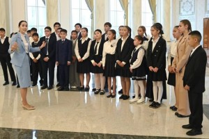 «Ақорда» резиденциясында балаларға экскурсия ұйымдастырылды