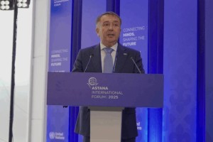 «Астана» халықаралық форумының аясында «Жасанды интеллект дәуіріндегі зияткерлік меншік» тақырыбында панельдік сессия өтті