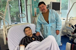 Руслан Берденовтің отадан кейінгі фотосы пайда болды