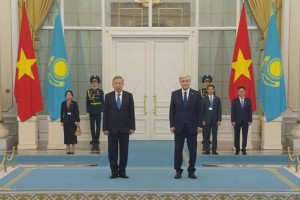 Қасым-Жомарт Тоқаев Ақордада То Ламды қарсы алды