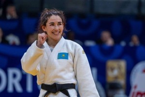 Әбиба Әбужақынова дзюдодан қола медаль жеңіп алды