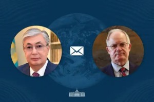 Мемлекет басшысы Грекия Президентін Тәуелсіздік күнімен құттықтады