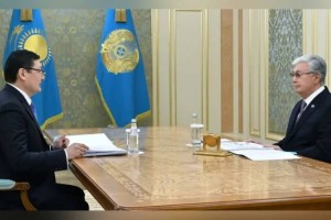 Президент Абай облысының әкімі Берік Уәлиді қабылдады