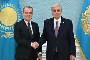 Мемлекет басшысы Әзербайжанның Сыртқы істер министрін қабылдады