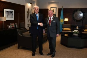 Мемлекет басшысы Король II Абдалланы «Алтын Қыран» орденімен марапаттады