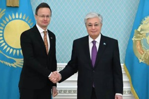 Мемлекет басшысы Мажарстанның Сыртқы істер министрін қабылдады