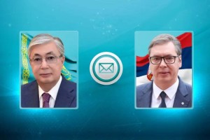 Мемлекет басшысы Сербия Президентіне құттықтау жеделхатын жолдады