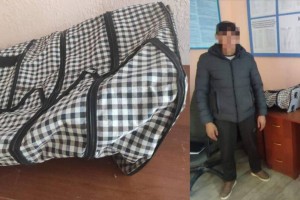 Теледидарды “ала дорбаға” салып қашқан: ұрлық жасаған күдікті ұсталды