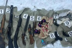 Қаңтар оқиғасы кезінде ұрланған қару-жарақтар табылды (ФОТО)