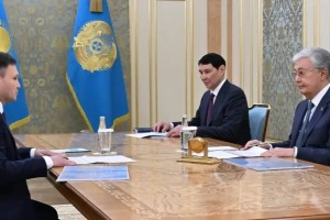 Мемлекет басшысы  Асхат Хасеновті қабылдады