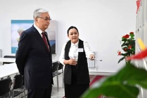 Мемлекет басшысы Қаратал ауданындағы әлеуметтік нысандармен танысты