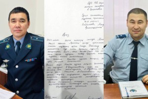 Полиция қызметкері интернет алаяқтығын ұстап, жәбірленушіге 700 мың теңгесін қайтарды