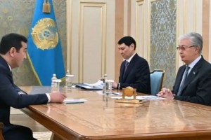 Мемлекет басшысы Ауыл шаруашылығы министрі Айдарбек Сапаровты қабылдады