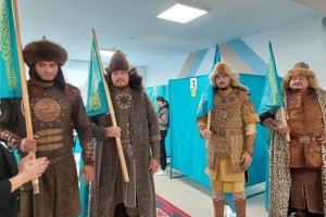 Ұлы дала рухында: батырлар референдумда дауыс берді