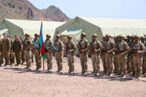 Қазақстан мен Әзербайжан әскерилері “Алтын қыран-2024″ оқу-жаттығуының белсенді кезеңін өткізді