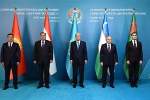 Орталық Азия мемлекеттерінің президенттері Ақордаға келді