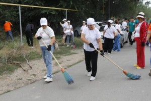 Алматы облысында «Таза Қазақстан» акциясы белсенді түрде жалғасуда