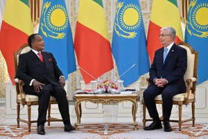 Мемлекет басшысы Конго Республикасының Президентімен шағын құрамда келіссөз жүргізді