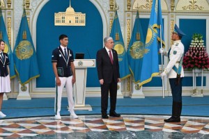 Президент Париж Олимпиадасына қатысатын ұлттық құраманы қабылдады